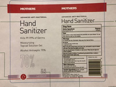 Hand Sanitizer -lavender (8 oz)
